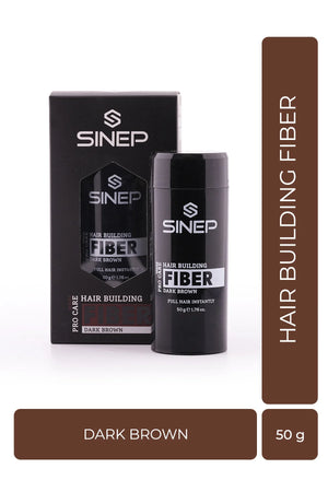 SINEP HAIR BUILDING FIBERS DARK BROWN 50G
