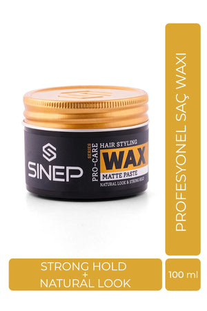 SINEP HAIR MATTE PASTE WAX 100ML